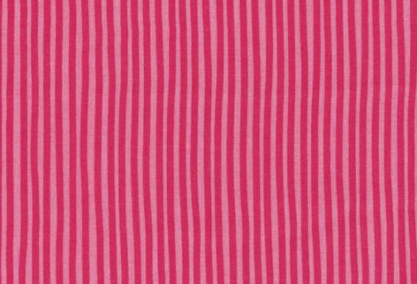 Westfalenstoffe - Druckstoff - Junge Linie - Streifen - fuchsia-pink - KBA
